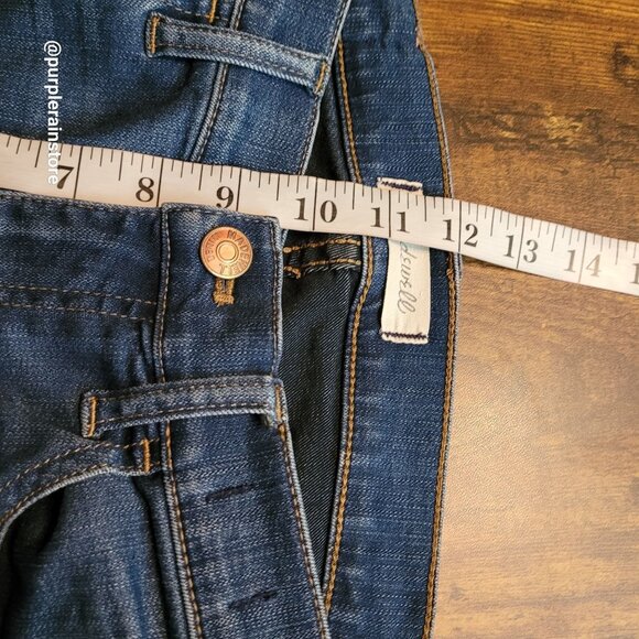 Madewell Jeans 28 Roadtripper High Rise Skinny Medium Dark Wash Stretch Denim - Picture 8 of 11